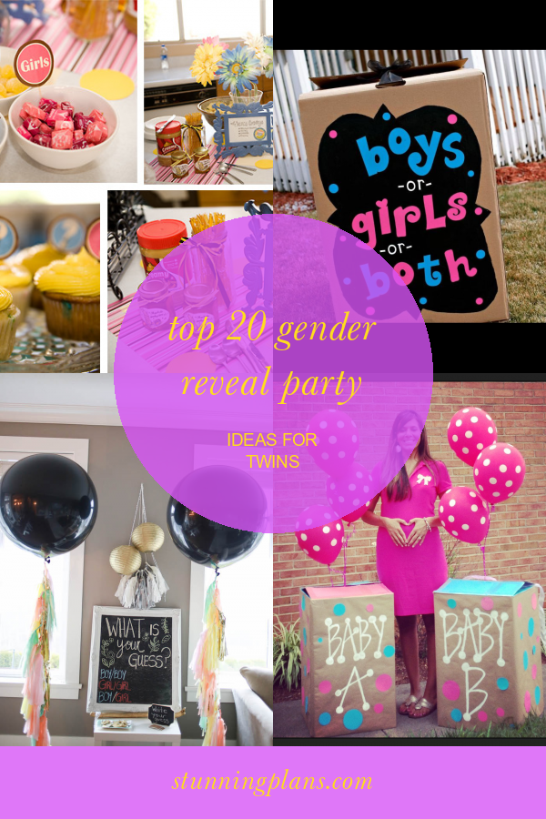 Top 20 Gender Reveal Party Ideas for Twins Home, Family, Style and